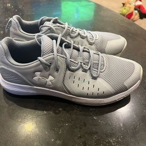 Grey Under Armour Running Shoes